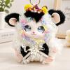 Bag Charm Rabbit Figure Pendant Hanging Style Curly Lamb Keychain Kawaii Plush Doll Pendant  Girls