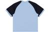 adidas Originals X Sporty & Rich Ringer Tee Baby Blue/Navy IN5250