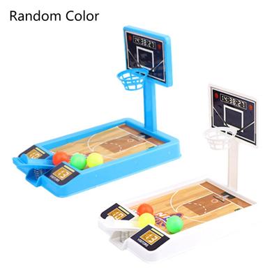 Brinquedo de Jogo de Basquete Mini Suportes de Basquete com 2 Bolas 1 Quadra de Basquete Tabuleiro de Jogo de Mesa para Anti Ansiedade Crianças 3+
