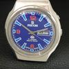 VINTAGE RICOH R31 AUTOMATIC JAPAN MENS BLUE COLOR DIAL WATCH a707699-1