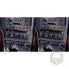 Suitable for Saab 9-5 1997—2005 Car Interior Accessories Console Air Conditioner AC Switch Panel Carbon Fiber Cover Trim Sticker