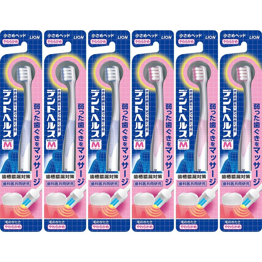 

Dent Health Toothbrush Gentle Care Massage Soft 6 pieces