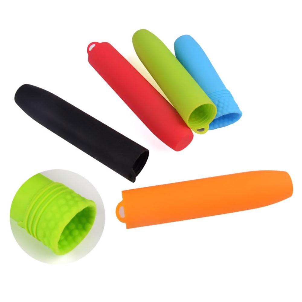 Silicone world Saucepan Holder Sleeve Slip Cover Grip Cookware Parts Cookware Parts Unique Kitchen Tools Silicone Pot Pan Handle