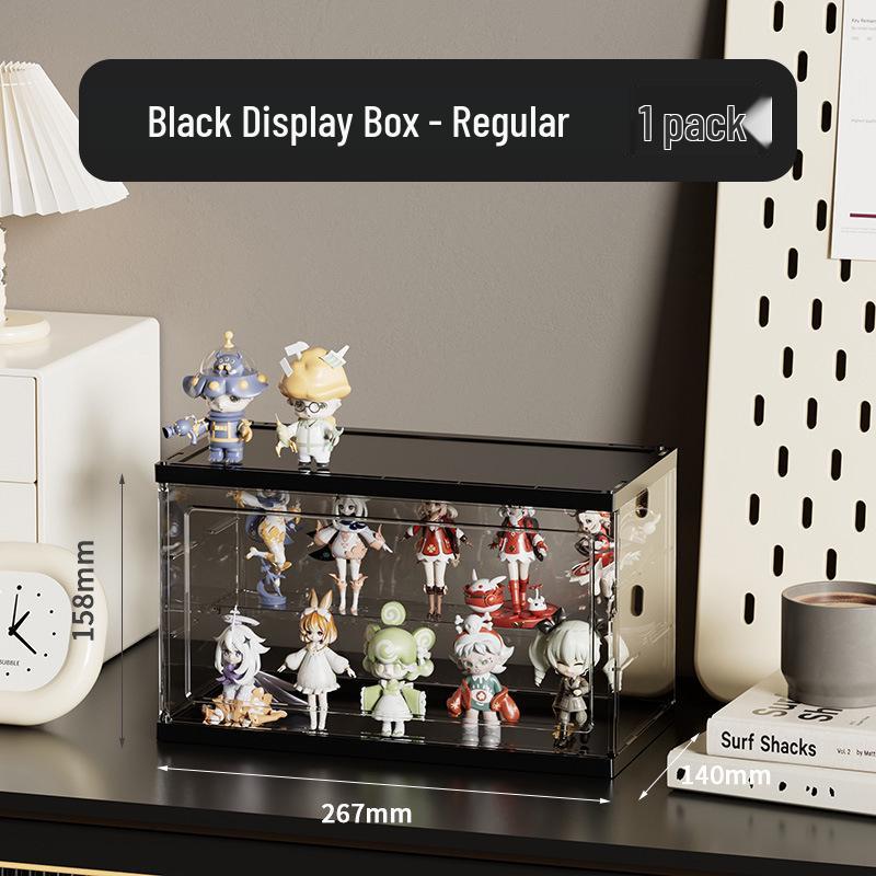 Pop Mart Acrylic Display Box for Toy Figurines and Action Figures