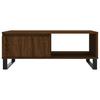  Coffee Table, Brown Oak, 90x60x35cm, Wood-based Material