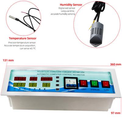 XM-18 18E 18S Digital Incubator Automatic Egg Turning Motor Full Automatic and Multifunction Egg Incubator Control System