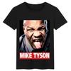 Boxer Mike Tyson Memorial Boxer Tshirt Classic Spoof Shortsleeved Cotton Tshirt