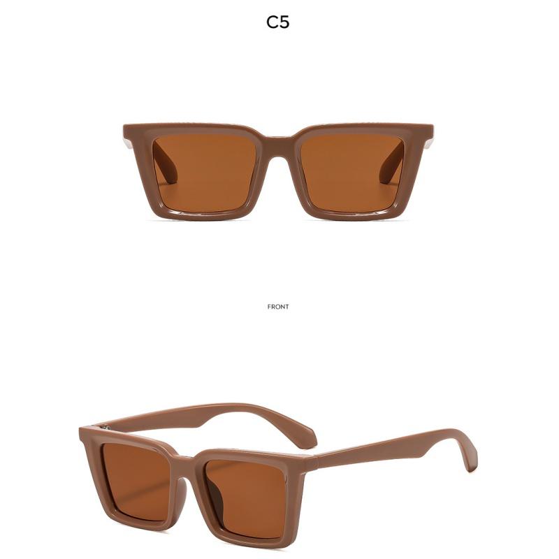 Women's sunglasses men's retro square sunglasses