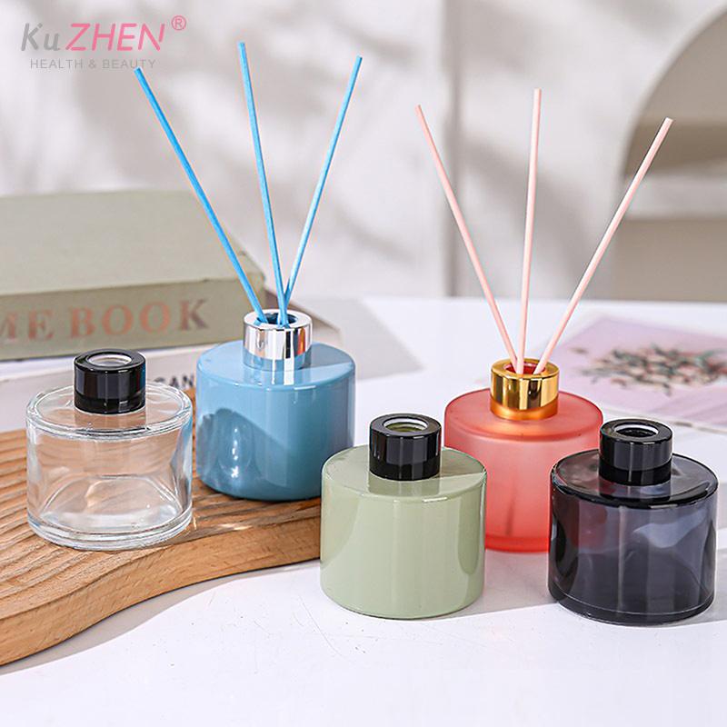 Empty Aromatherapy Glass Bottle Home Fragrance Diffuser Bottle Party Container Reed Diffuser Essential Bottle Oil DiffusersStick