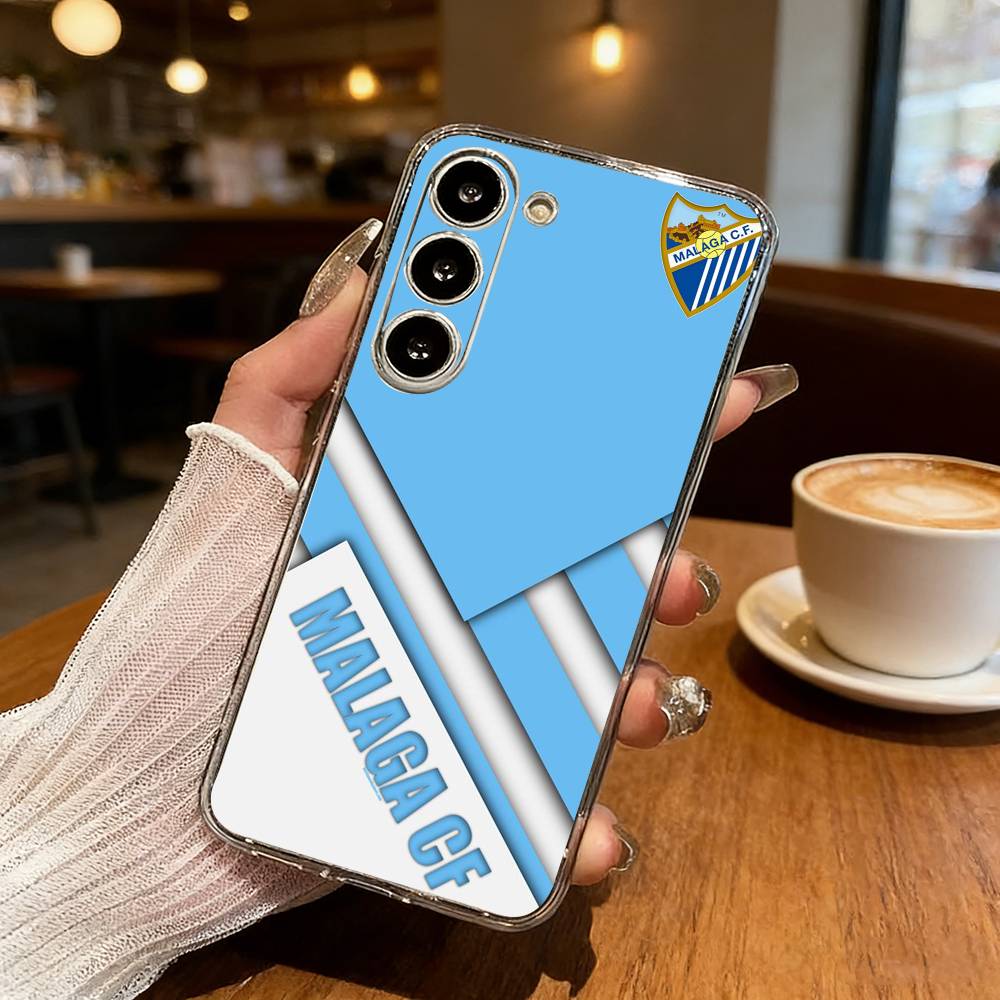 COOL M-Malaga C-CF Phone Case For Samsung S25,S24,S21,S22,S23,S30,Ultra,S20,Plus,Fe,Lite Transparent Cover