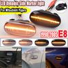 For Mitsubishi Pajero Sport 2G Galant 8 Rose Dynamic LED Blinker Side Marker Turn Signal Lights