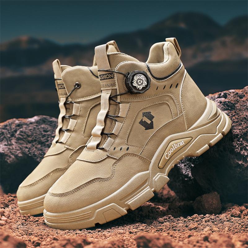Off-Road Outdoor Shoes Outdoor Travel Hiking Shoes Breathable Men's Shoes Non-Slip Wear-Resistant Soles Comfortable Inner Breathable Upper