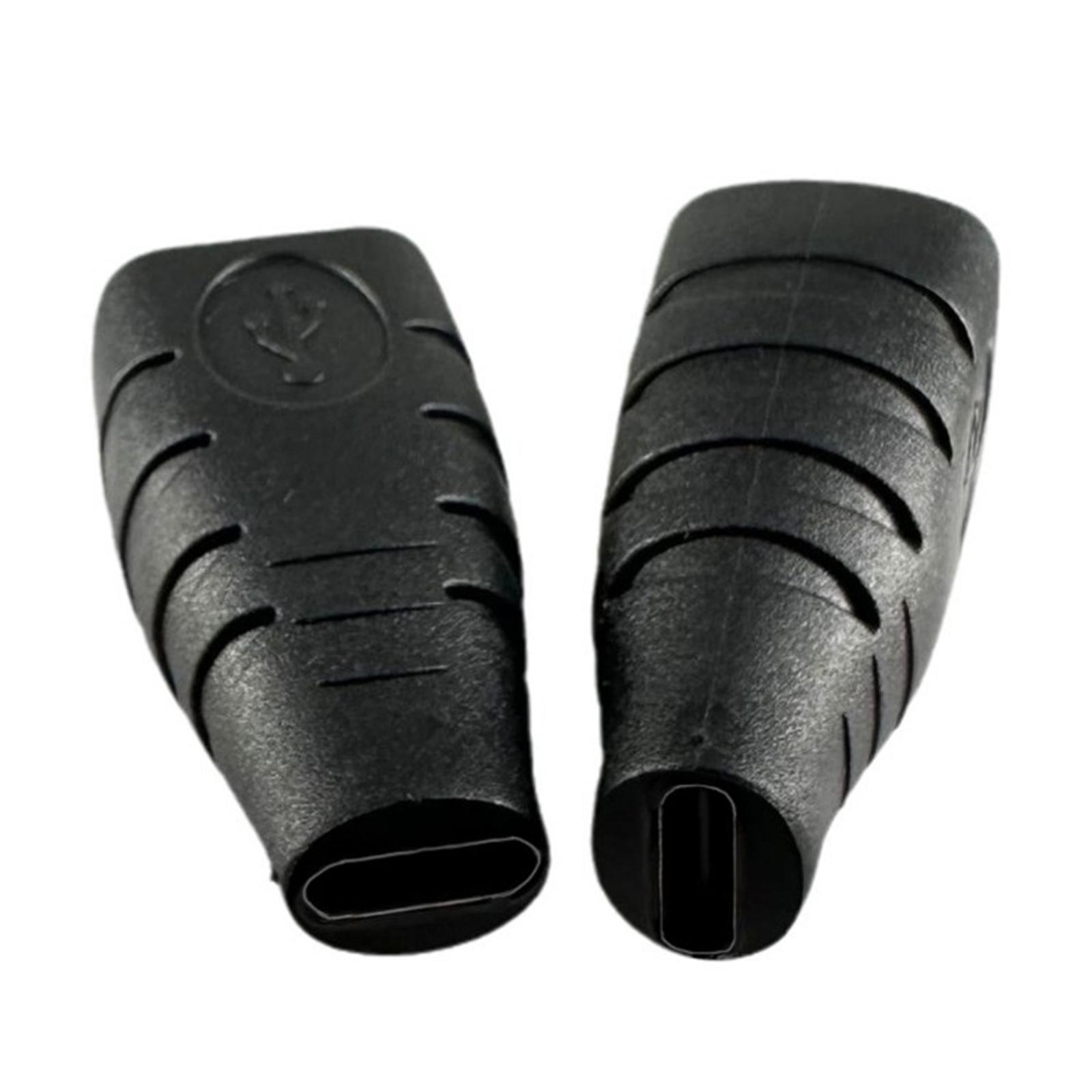 

Portable USB B Female Port to USB C Female Adapter Data Sync Connector Printers Scanners Charging Adapter Black 1