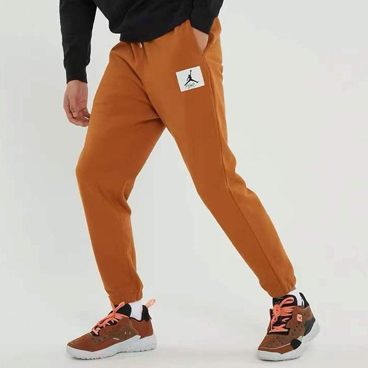Jordan Essentials Statement Casual Sport Knit Joggers Men Bottoms Brown DA9813-241