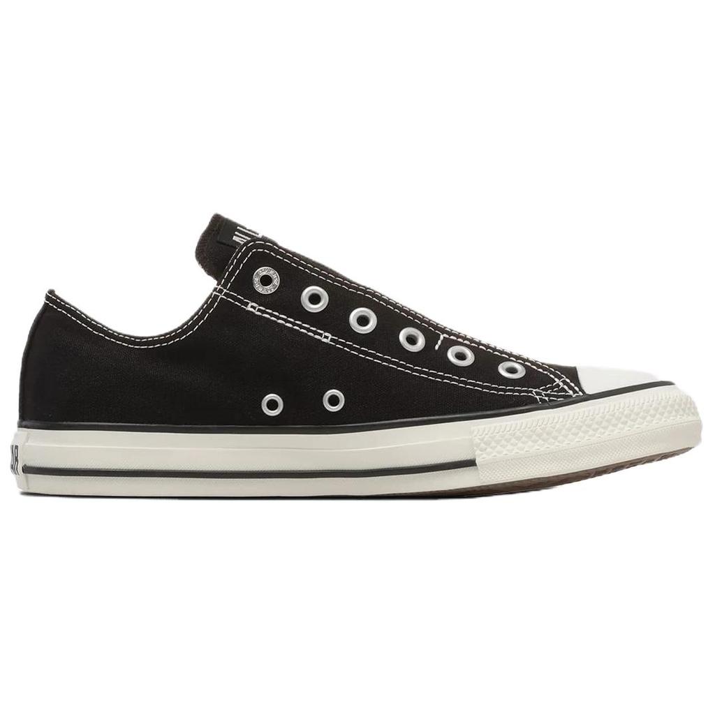 Converse All Star Slip On Ox Comfortable Fit Canvas Shoes Unisex Sneakers Black 31318890