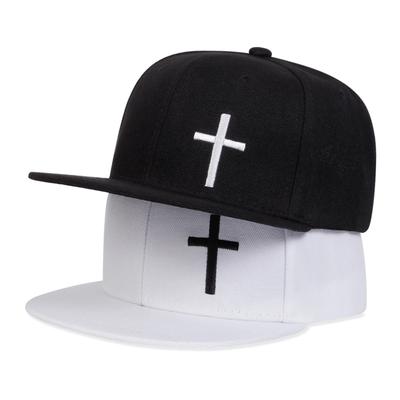 Unisex Cross-Stickerei Hip-Hop-Hüte Frühling Herbst Outdoor Verstellbare Lässige Baseballkappen Sonnenschutzhut