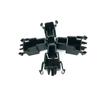 4pcs/Pack Clip Reinforcement 1131205-00-C Replacement Part for  Auto Cowl Support Bracket Black