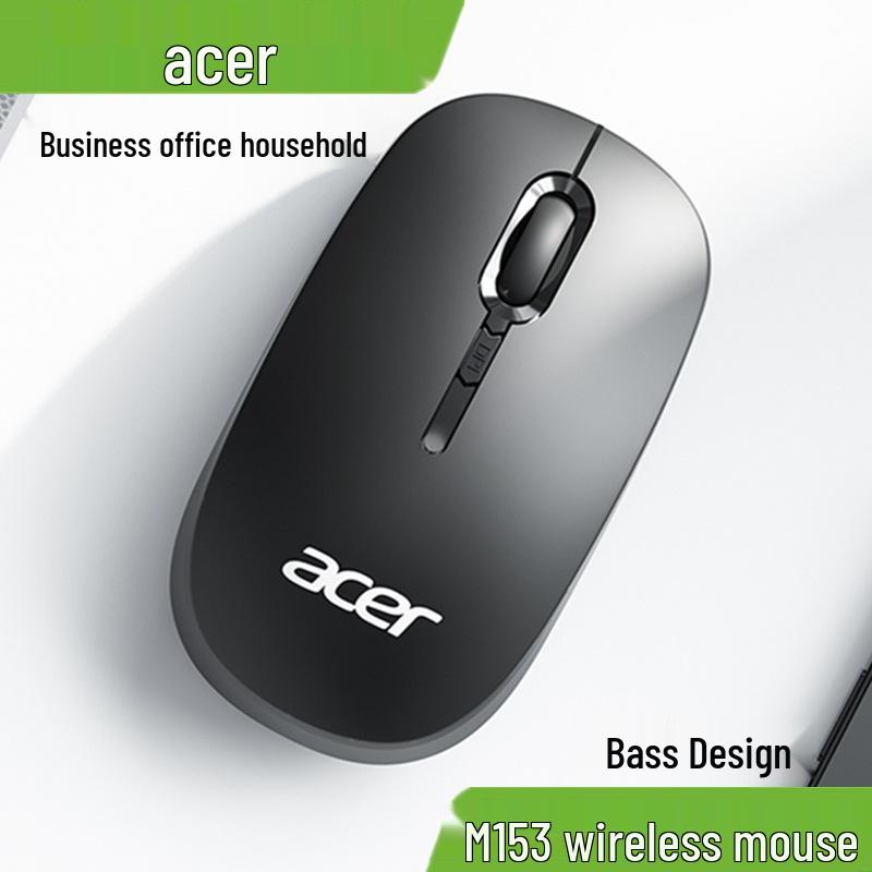 

Acer M153 Laptop Wireless Mouse - 2.4G, Low Noise, All-in-One, for Office and Home Use.