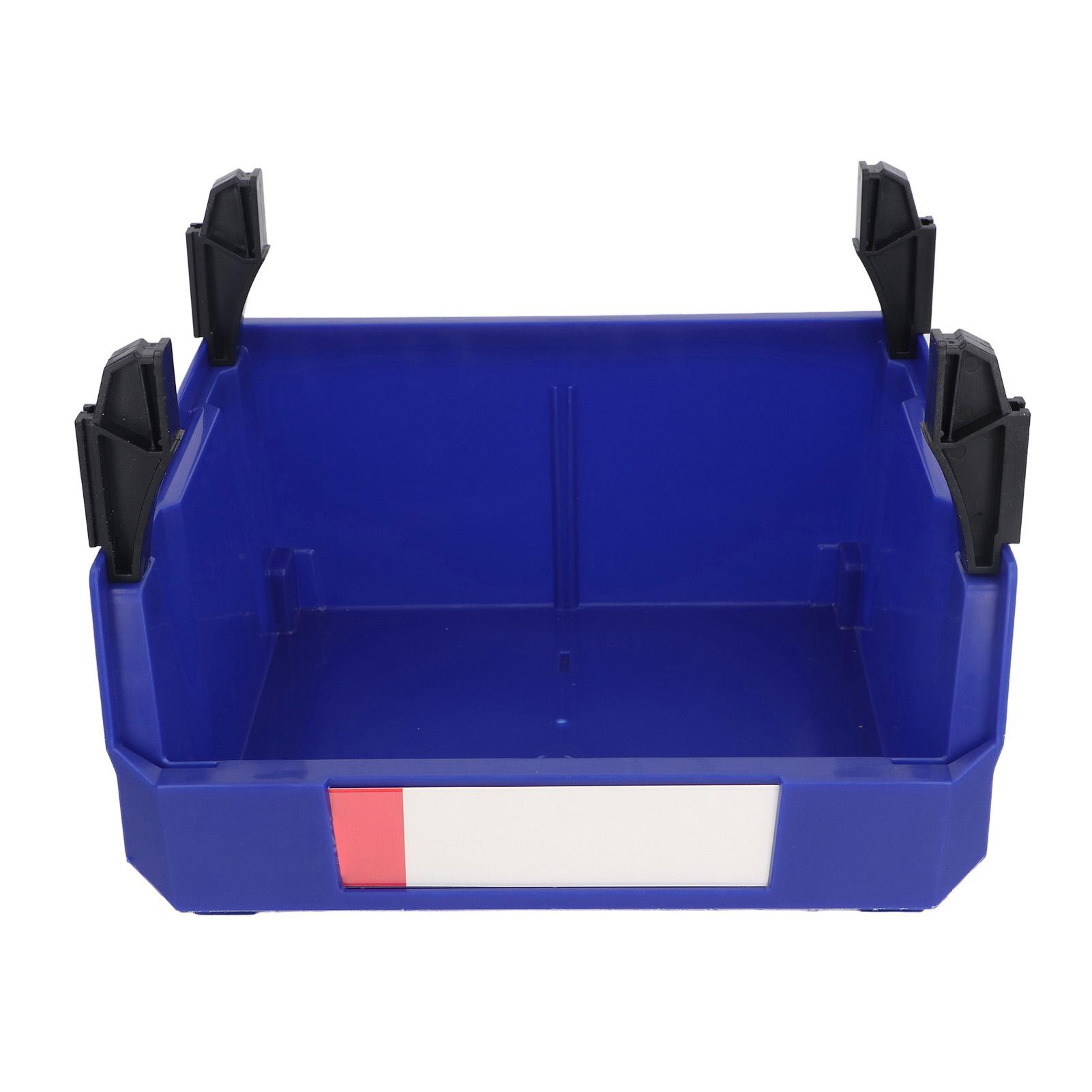 

Wall Mounted Storage Bin 276x279x128mm Thickened Beveled Mouth Vertical Assembly 2 in 1 Stackable