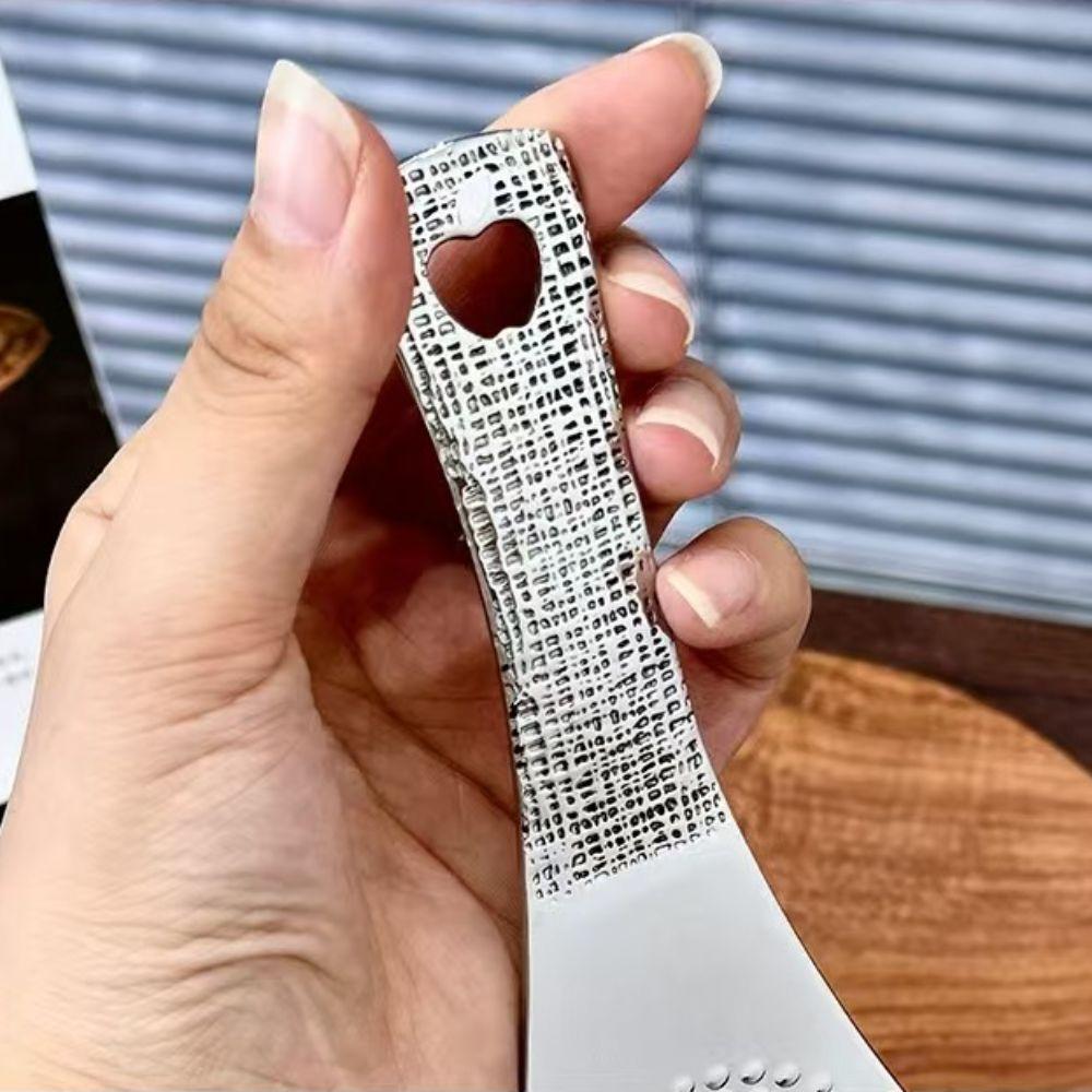 Heat-resistant Anti-Stick Rice Spoon Stainless Steel Rice Shovel  Kitchen Gadgets Accessories
