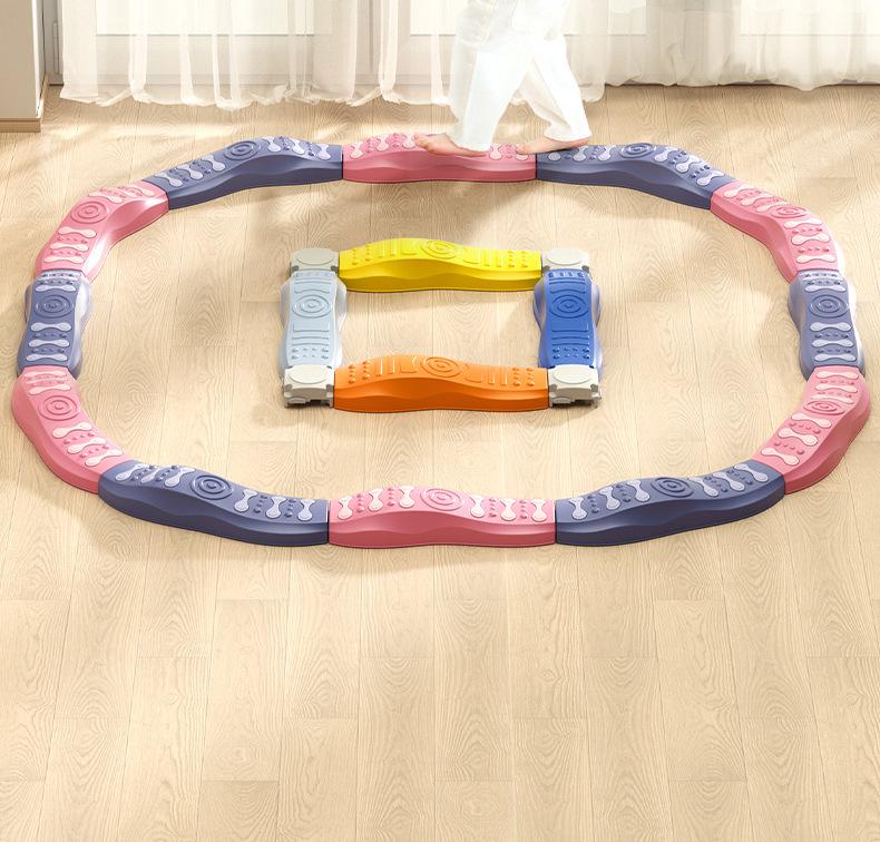Rainbow Balance Bridge: Sensory Integration Toy for Toddlers