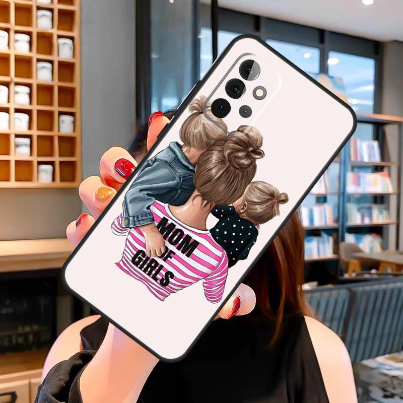Mom Daughter Girl Son Dad Case For Samsung Galaxy A14 A34 A54 A31 A41 A51 A71 A13 A33 A53 A12 A22 A32 A52 S Cover