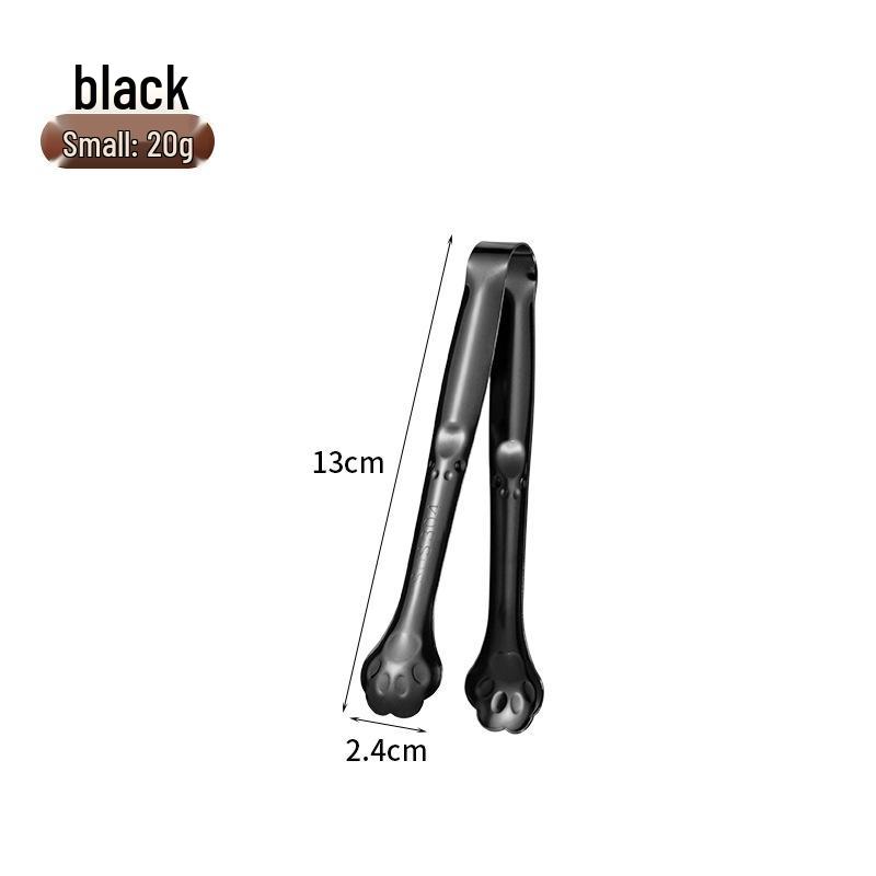 304 Stainless Steel Multi-use Cat Paw Tongs for Ice, Sugar, Coffee, Pastry, Barbecue