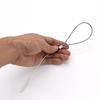 Men's Electric Shock Steel Ring for Erotic Restraint and Climax