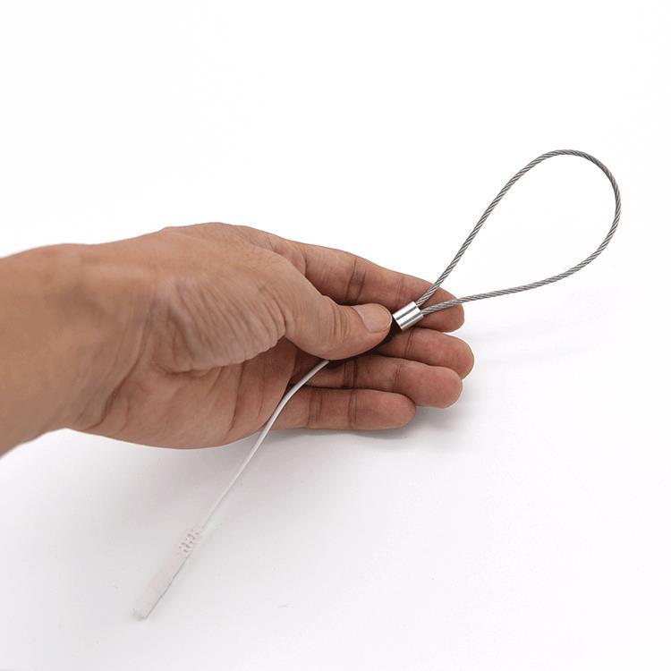 Men's Electric Shock Steel Ring for Erotic Restraint and Climax