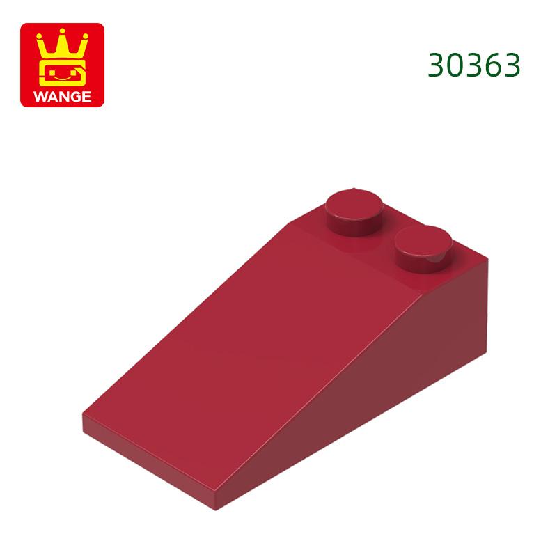 Non-Toxic 62Pcs/Lot 30363 Slope18 2 X 4Holes Slanting 2 Columns Block Moc Color Accessories Compatible With Brick Diy Children Toy