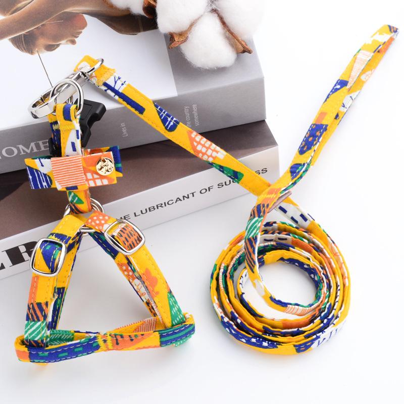 Pet Supplies Cat Puppy Leash Walking Dog Leash Small Puppy Chest Strap