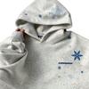 Unisex Snowflake Embroidery Hoodie - Autumn/Winter Loose Fit Jacket with Trendy Design