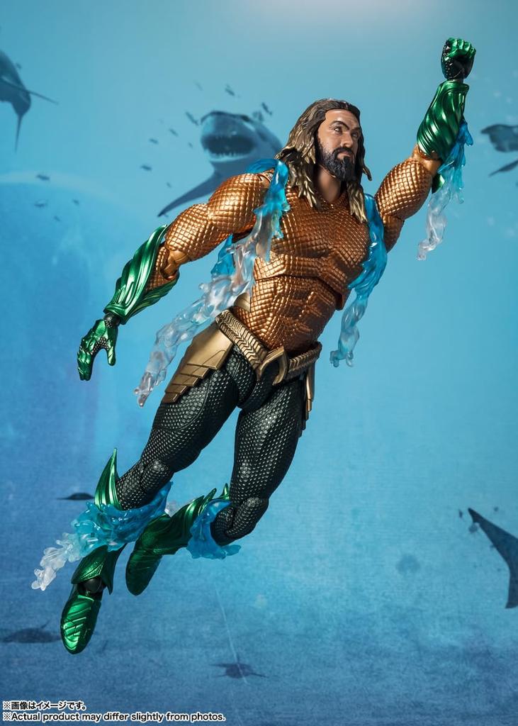TAMASHII NATIONS Aquaman Lost 160mm ABS PVC Painted Action Figure S.H.Figuarts (Aquaman/The Kingdom) Approx. &
