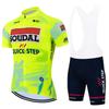 Abbigliamento Estivo da Uomo Pantaloncini da Ciclismo Maglia da Ciclista Mtb Uniforme Completa da Uomo Giacca da Strada Pantaloni Tuta da Bicicletta con Gel Set Sportivo