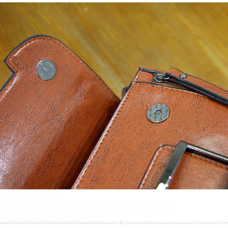 Geantă de toamnă și iarnă pentru femei, stil nou, coreeană retro, geantă cu un singur umăr, geantă pătrată mică, geantă de femeie din piele de ceară