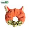 1-20PCS Cute Fox Bunny Ear Plush Elastic Hair Ties Women Girls Ponytail Hair Bands Hair Accessories Girls Gift Easter Gift