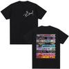 Millennium Retro Style T-shirt Europe and The United States Metal Rock Short Sleeve Men Fashion Cotton Top Tribute Classic