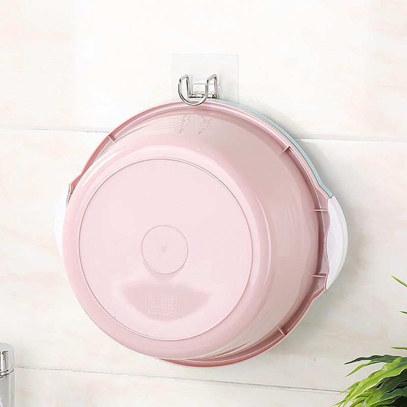 Bezděrové lepicí koupelnové kuchyňské beze stop umyvadlové úložné háčky šetří místo organizér nástěnný háček lepicí úložný regál