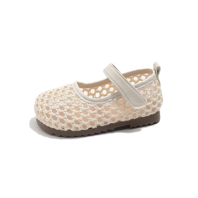 2026 Summer Girls' Breathable Princess Sandals - Soft Sole Casual Fashion.