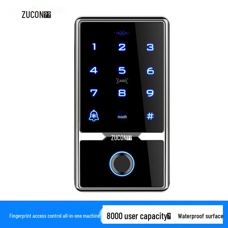 ZUCON F1 Fingerprint Access Control System CN plug (adapter included)