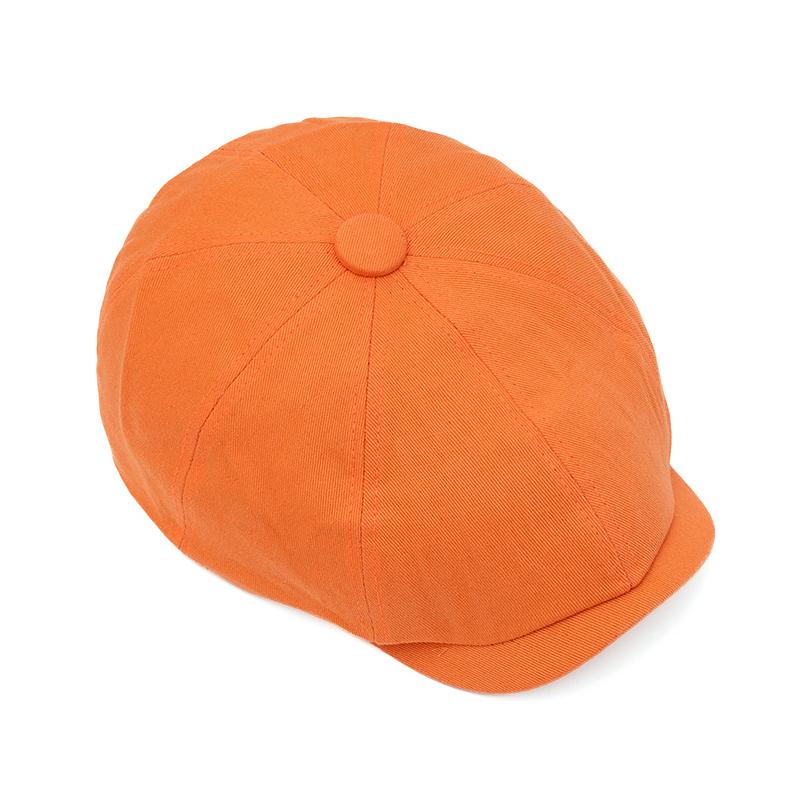 Schiebermütze Herren Britische Kappe Baskenmütze Damen Malermütze Achteckige Kappe