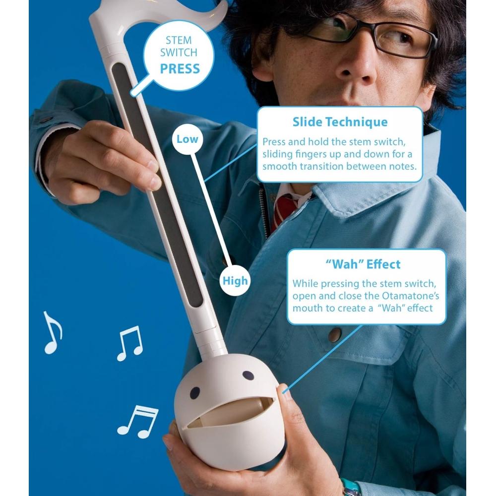 Otamatone Cube Otamatone Techno White Single Item White