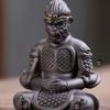 Yixing Zisha Sun Wukong Buddha Tea Pet Ornament for Home, Living Room, or Fish Tank Décor