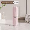 Portable Toothbrush and Mouthwash Holder Set with Toothbrushing Cup