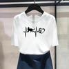 (Asian Size) Fashion Print Female Cat Lovely Style Trend 90s Casual Women's Top Casual T Clothing Graphic Tee S… More