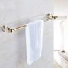 Ensembles de Salle de Bain Dorés Laiton Cristal Porte-Serviettes Rétractable Mural Porte-Papier Anneau Porte-Serviettes de Bain, Crochets à Vêtements