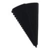 Stainless Steel Metal Rubber Door Wedge Black Large Door Stop  For Bottom of Door