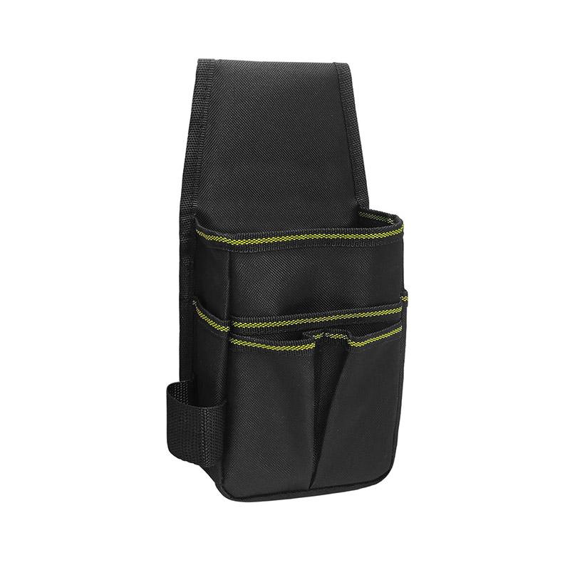Multi-Functional Tool Waist Pouch xford Cloth Belt Storage Holder with 7 Pockets Adjustable Heavy Duty Utility Bag for Home DIY