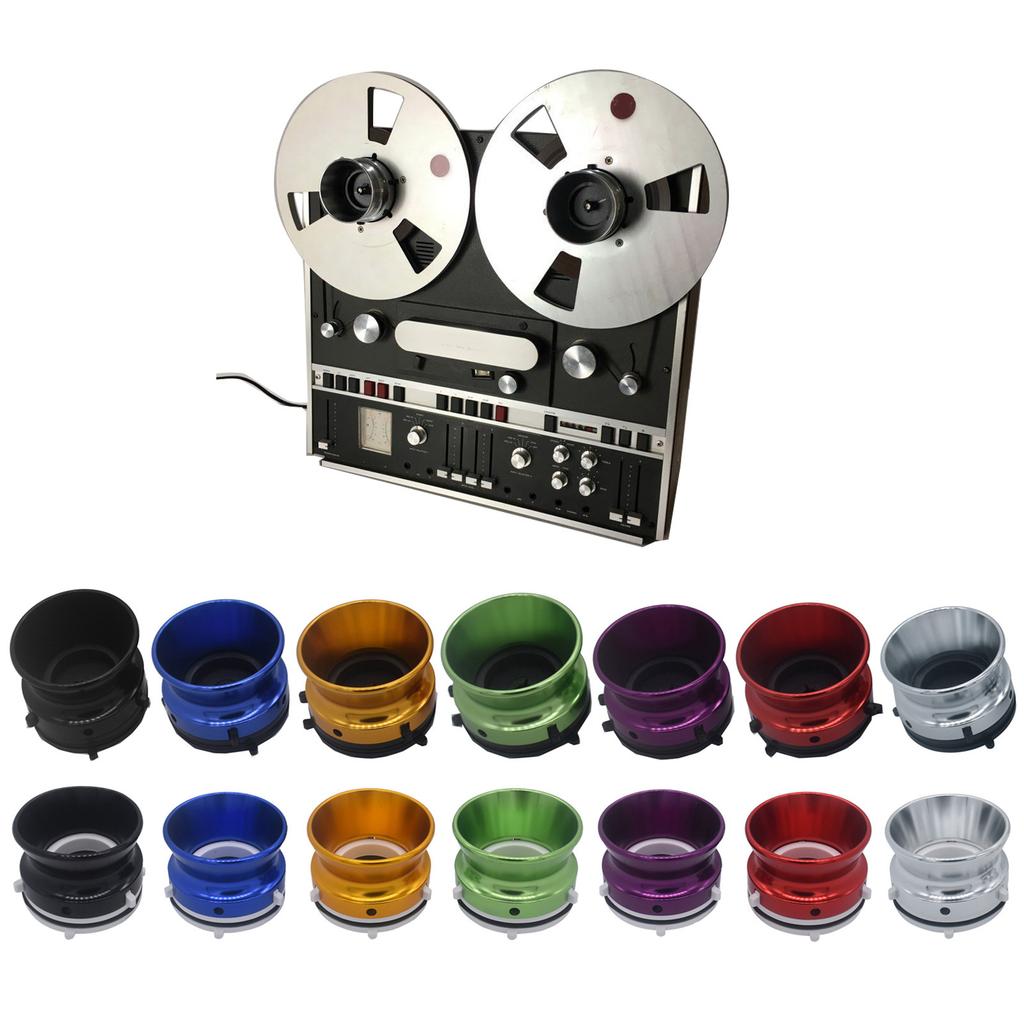 10 Inch 2Pcs Universal Loading Device Opener Adapter For Studer ReVox Aluminium NAB Hub Adapter