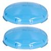 2Pcs 19cm Pool Lamp Lens Cover Swimming Pond Light Blue Transparent Lid for HAYWARD AMERILITE